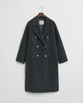 Checked Handstitched Coat