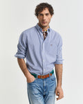Regular Fit Classic Banker Stripe Poplin Shirt