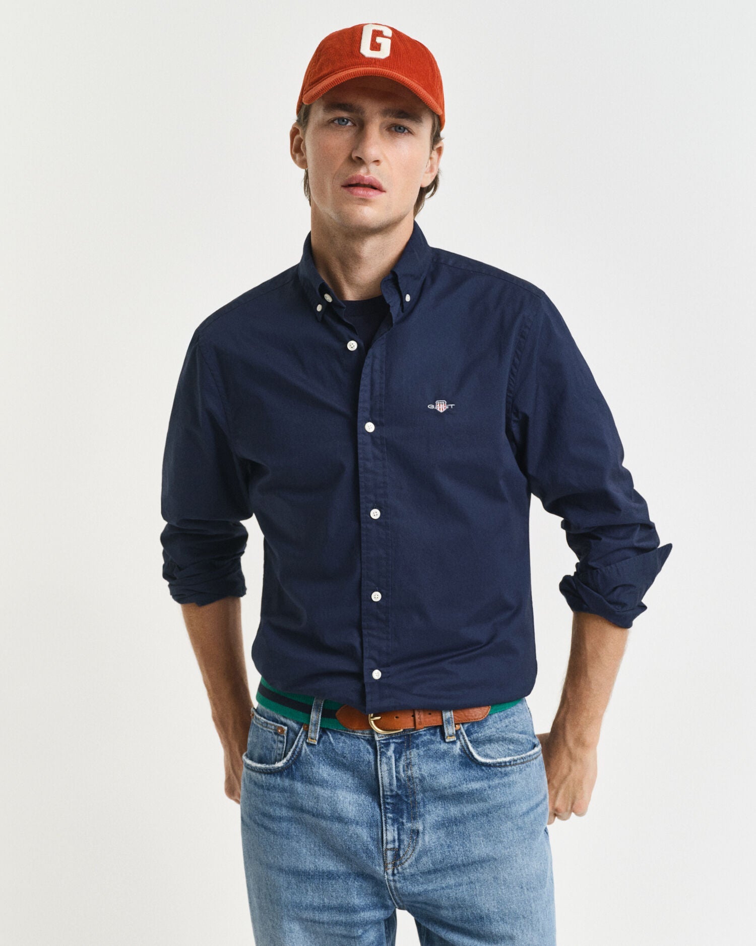 Slim Fit Classic Poplin Shirt